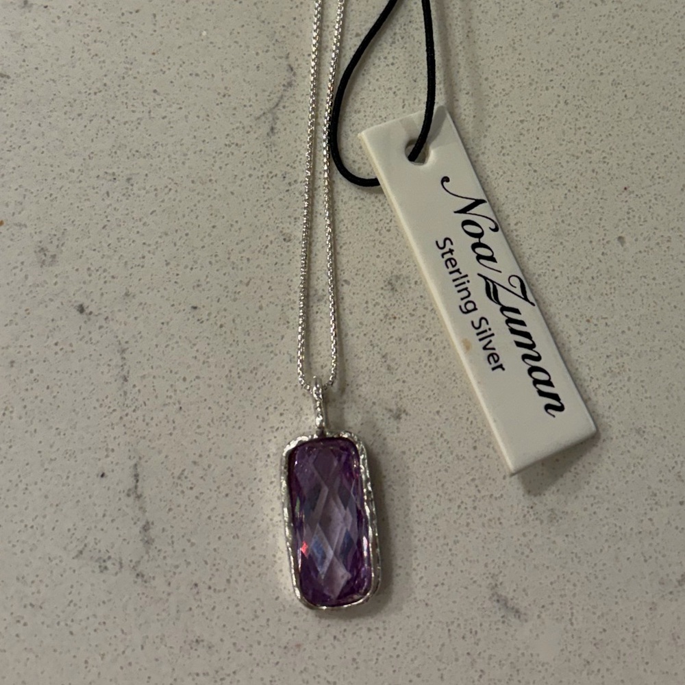 NWT Noa Zuman Sterling Silver Necklace